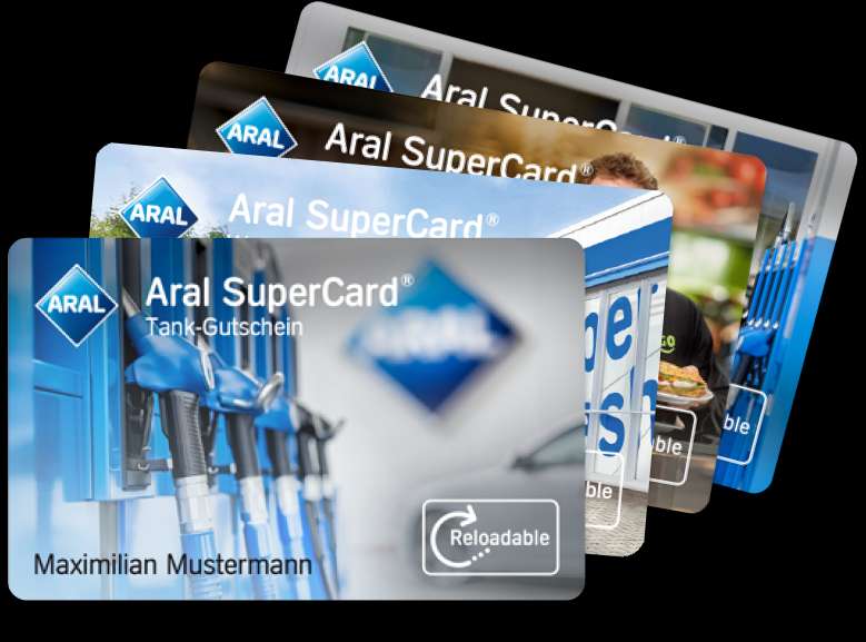 Aral SuperCard Gutscheinkarte - Tankgutschein online kaufen