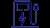 Electric vehicle charger icon
