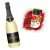 Sekt und Granatapfel